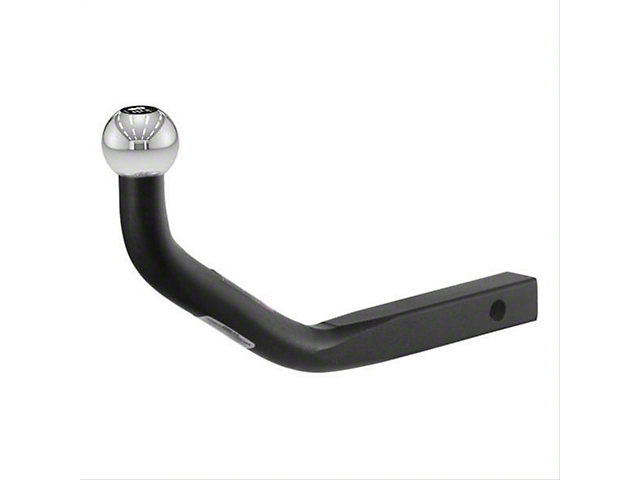 1-1/4-Inch Receiver Hitch Euro Ball Mount with 1-7/8-Inch Ball; 5-1/8-Inch Rise (Universal; Some Adaptation May Be Required)