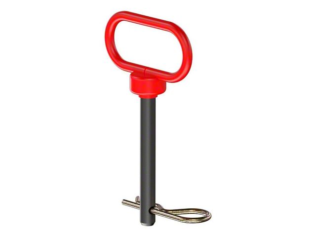 2 to 2.50-Inch Receiver Hitch 1/2-Inch Clevis Pin with Handle and Clip