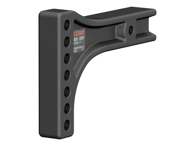 2.50-Inch Receiver Weight Distribution Hitch Shank; 6-Inch Drop (Universal; Some Adaptation May Be Required)