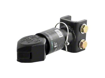 2-5/16-Inch Channel-Mount Coupler with Sleeve-Lock; Black