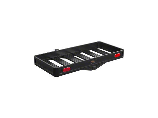 2-Inch Receiver Hitch Basket-Style Cargo Carrier; 49-Inch x 22-1/2-Inch (Universal; Some Adaptation May Be Required)