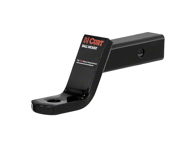 2-Inch Receiver Hitch Class III Ball Mount; 4-Inch Drop (Universal; Some Adaptation May Be Required)