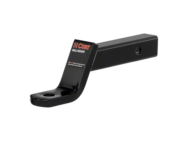 2-Inch Receiver Hitch Class III Ball Mount; 4-Inch Drop (Universal; Some Adaptation May Be Required)