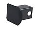 2-Inch Receiver Hitch Cover; Black Steel (Universal; Some Adaptation May Be Required)