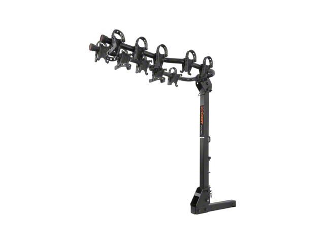 2-Inch Receiver Hitch Premium Bike Rack; Carries 5 Bikes (Universal; Some Adaptation May Be Required)
