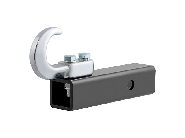 2-Inch Receiver Hitch Tow Hook Mount (Universal; Some Adaptation May Be Required)