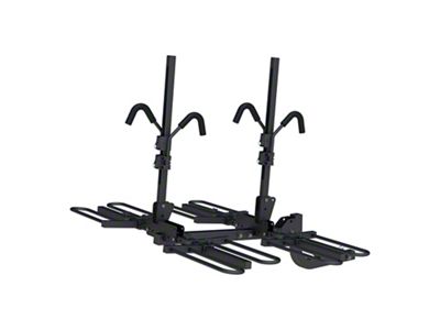 2-Inch Receiver Hitch Tray-Style Bike Rack; Carries 4 Bikes (Universal; Some Adaptation May Be Required)