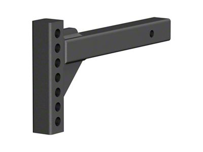 2-Inch Receiver Weight Distribution Hitch Shank; 2-Inch Drop (Universal; Some Adaptation May Be Required)