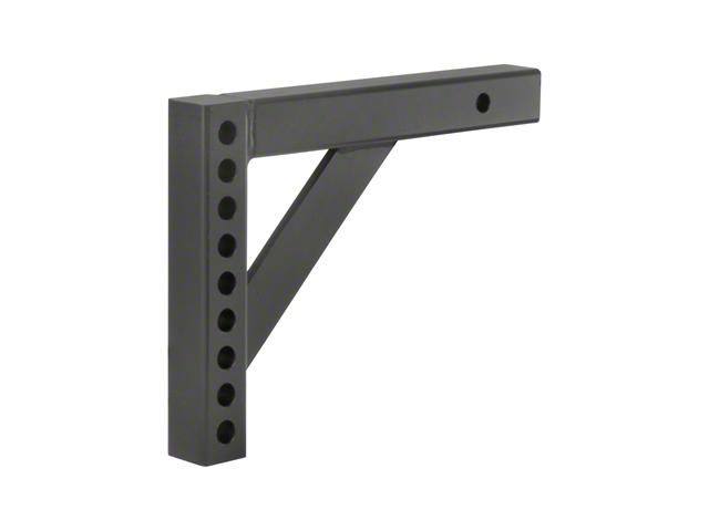 2-Inch Receiver Weight Distribution Hitch Shank; 6-Inch Drop (Universal; Some Adaptation May Be Required)