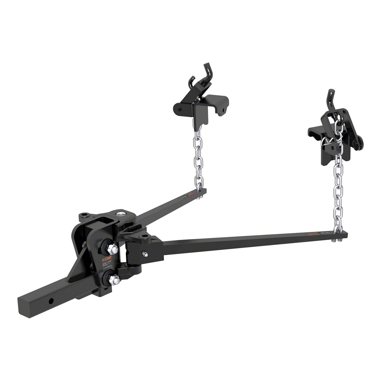 2-Inch Short Trunnion Bar Weight Distribution Receiver Hitch; 5,000 to 6,000 lb. (Universal; Some Adaptation May Be Required)