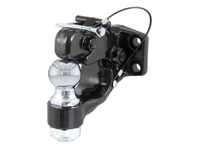 Ball and Pintle Combo with 2-Inch Ball; 10,000 lb.