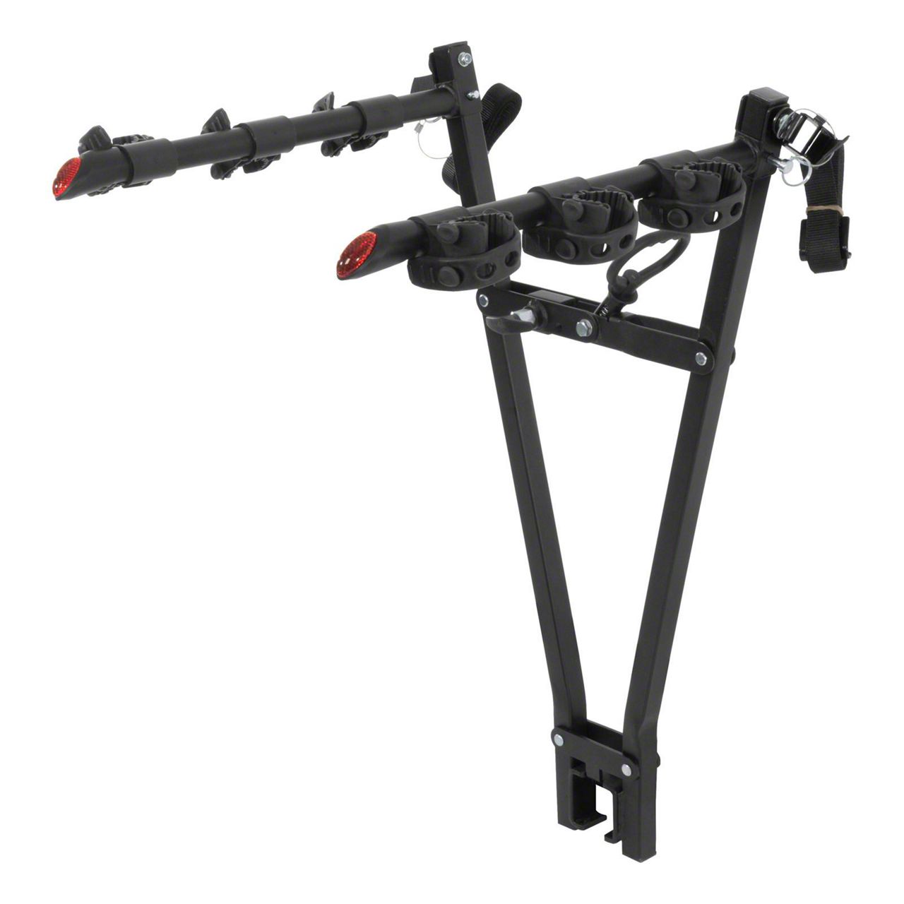 Bronco Clamp-On Bike Rack; Carries 3 Bikes (Universal; Some Adaptation ...