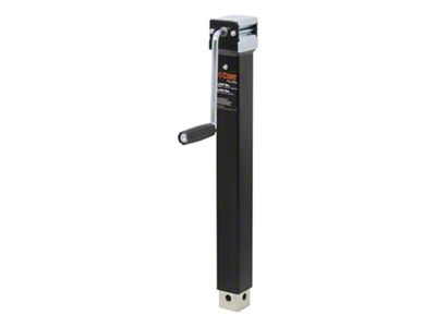 Direct-Weld Square Trailer Jack with Side Handle; 5,000 lb.