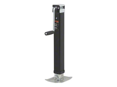 Direct-Weld Square Trailer Jack with Side Handle; 8,000 lb.