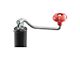 Pipe-Mount Swivel Trailer Jack with Top Handle; 2,000 lb.