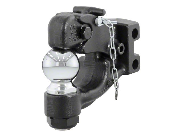 Replacement Channel Mount Ball and Pintle Combination; 2-5/16-Inch Ball