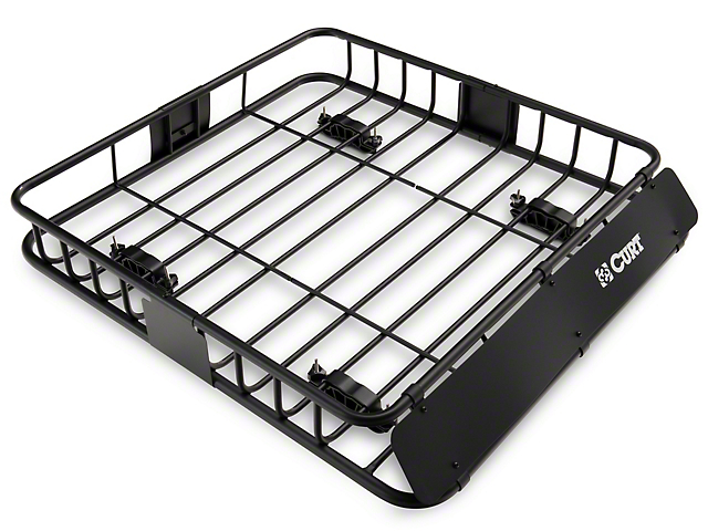 Roof Rack Cargo Carrier; 41-1/2-Inch x 37-Inch (Universal; Some Adaptation May Be Required)