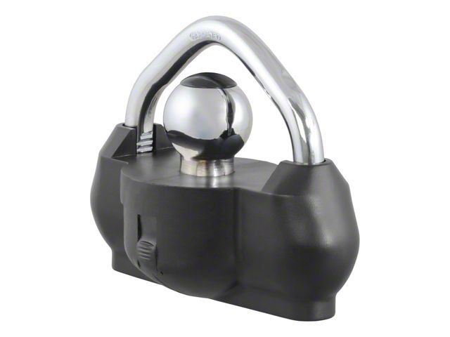 Universal Trailer Coupler Lock; Ballistic Nylon (Universal; Some Adaptation May Be Required)
