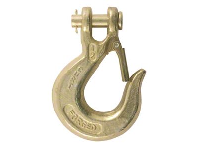 1/2-Inch Safety Latch Clevis Hook; 35,000 lb.
