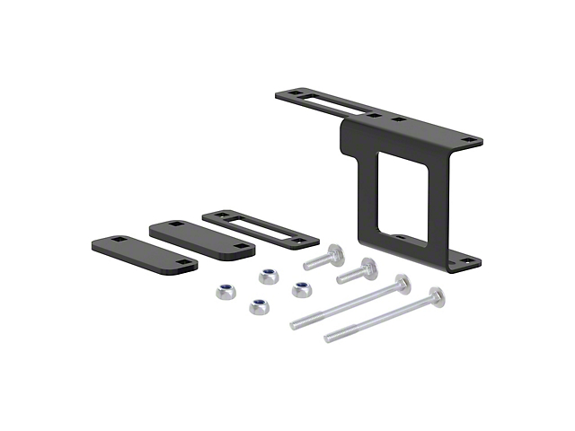 1-1/4-Inch Receiver Hitch 4 or 5-Way Flat Easy-Mount Bracket