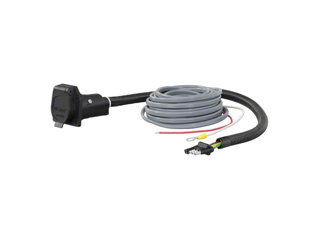 4-Way Flat Electrical Adapter with Brake Controller Wiring