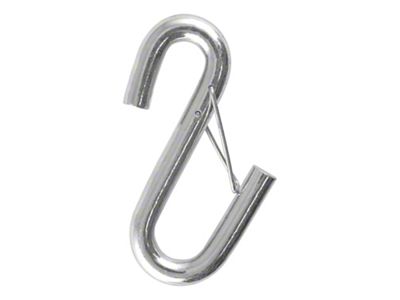 Certified 13/32-Inch Safety Latch S-Hook; 3,500 lb.