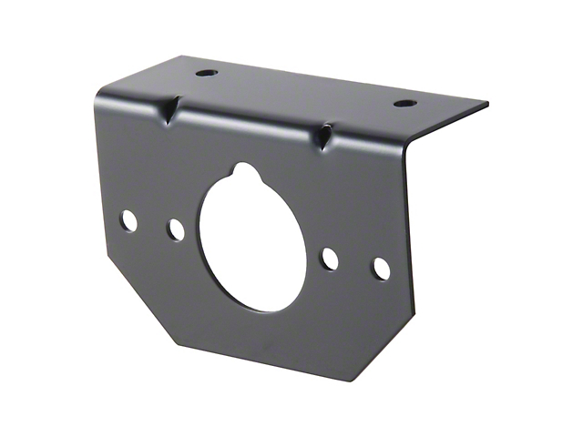 Connector Mounting Bracket for 4-Way and 6-Way Round; Single