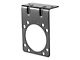 Connector Mounting Bracket for 7-Way RV Blade; Black