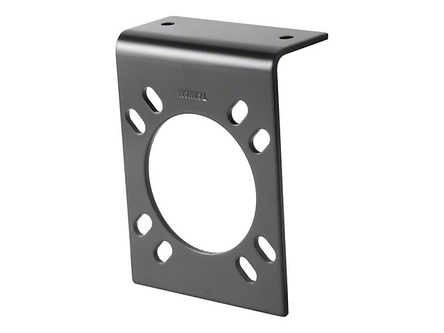 Connector Mounting Bracket for 7-Way RV Blade; Single
