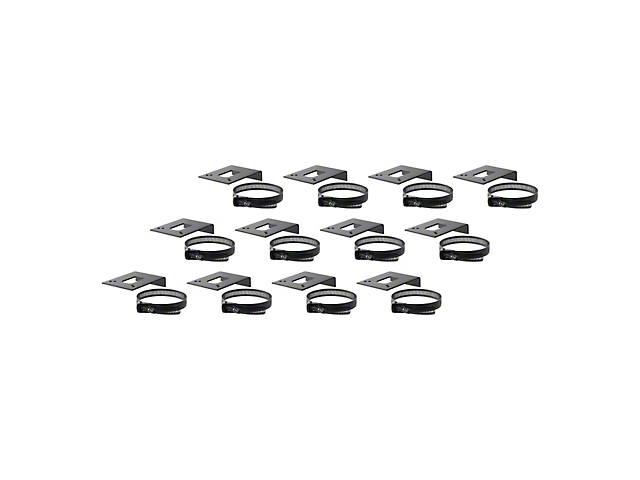 Connector Mounting Bracket Mount for 4 to 6-Way Brackets; 12-Pack
