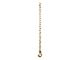 Safety Chain with One Clevis Hook; 35-Inch; 18,800 lb.