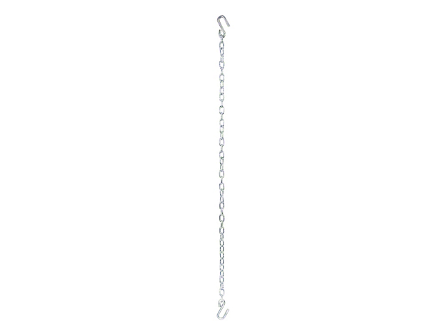 Safety Chain with Two S-Hooks; 48-Inch; 2,000 lb.