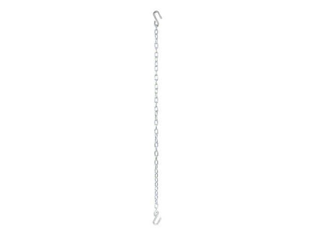Safety Chain with Two S-Hooks; 48-Inch; 2,000 lb.