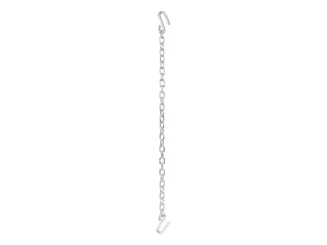 Safety Chain with Two S-Hooks; 48-Inch; 7,000 lb.
