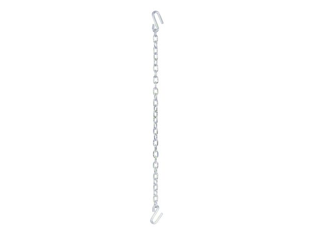 Safety Chain with Two S-Hooks; 48-Inch; 7,000 lb.