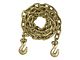 Transport Binder Safety Chain with Two Clevis Hooks; 16-Foot; 18,800 lb.