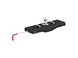 Double Lock EZR Gooseneck Hitch with 2-5/16-Inch Ball (Universal; Some Adaptation May Be Required)