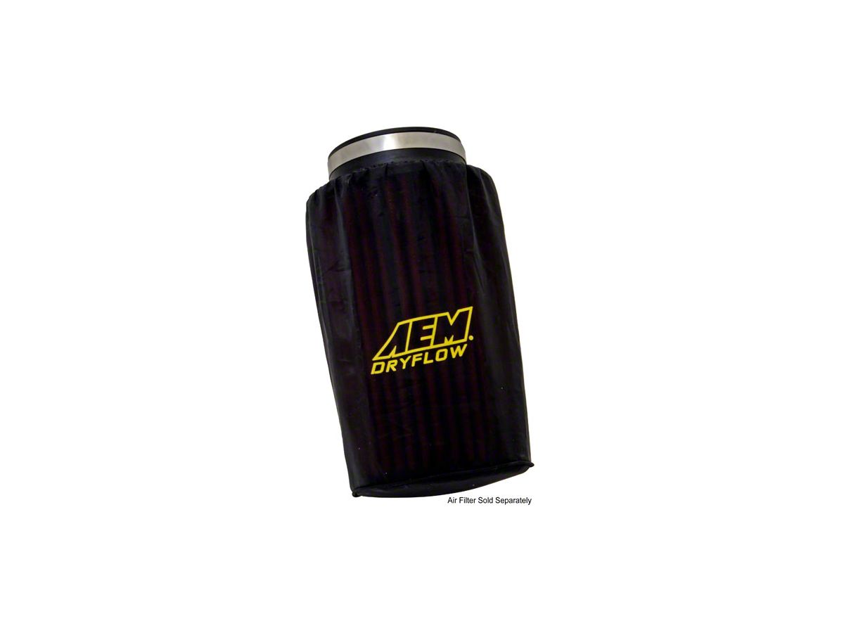 K&n Aem Impermeable Envoltura De Filtro De Aire Motorsport 6"x9" AEM-1-4001 