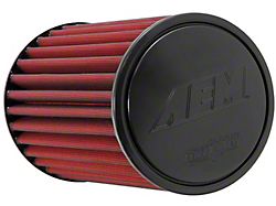 AEM DryFlow Air Filter; 2.50-Inch Inlet / 9.25-Inch Length (Universal; Some Adaptation May Be Required)