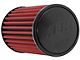 AEM Induction DryFlow Air Filter; 2.50-Inch Inlet / 9.25-Inch Length (Universal; Some Adaptation May Be Required)