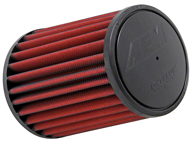 AEM Induction DryFlow Air Filter; 2.75-Inch Inlet / 7.50-Inch Length (Universal; Some Adaptation May Be Required)
