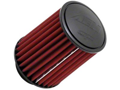 AEM Induction DryFlow Air Filter; 3.50-Inch Inlet / 7-Inch Length (Universal; Some Adaptation May Be Required)