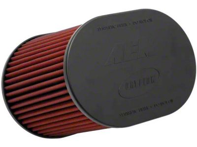 AEM Induction DryFlow Air Filter; 4.50-Inch Inlet / 7-Inch Length (Universal; Some Adaptation May Be Required)