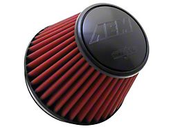 AEM DryFlow Air Filter; 6-Inch Inlet / 6-Inch Length (Universal; Some Adaptation May Be Required)