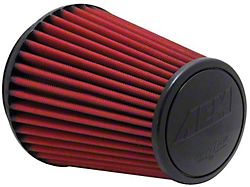 AEM DryFlow Air Filter; 6-Inch Inlet / 8.125-Inch Length (Universal; Some Adaptation May Be Required)