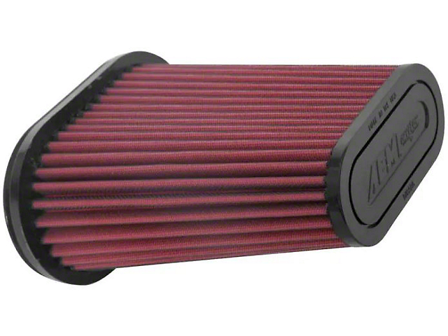 AEM Induction DryFlow Air Filter; 7.50-Inch Inlet / 9-Inch Length (Universal; Some Adaptation May Be Required)