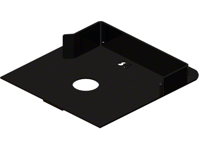 Trailair Airbag/Shock Pin Box Quick Connect Capture Plate; 13-3/8-Inch Wide
