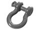 Overland Vehicle Systems 3/4-Inch Recovery Shackle; Gray