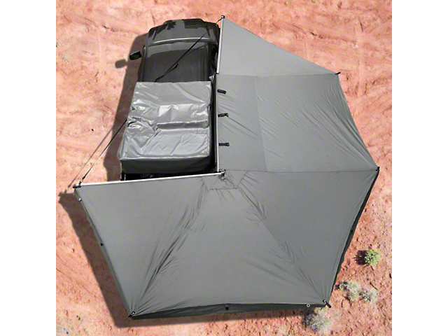 Overland Vehicle Systems Nomadic Awning 270 Side Wall 1, 2 and 3; Passenger Side (Universal; Some Adaptation May Be Required)