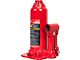 Big Red Hydraulic Bottle Jack; 4-Ton Capacity